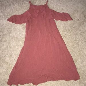 Cold Shoulder Summer Dress